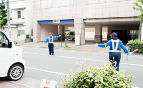 警備風景